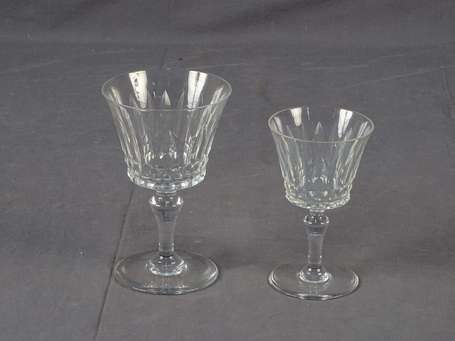 Baccarat Modèle Piccadily Service de verres en 