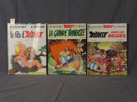 Uderzo : Astérix 22, 23 et 24 ; La Grande 