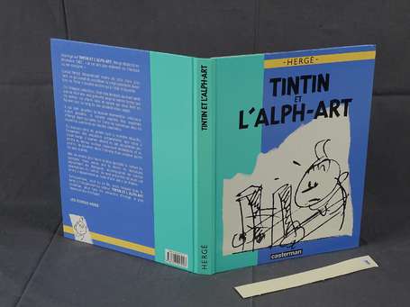 Hergé : Tintin 24 : L'Alph-Art en édition 