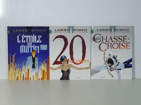 Francq : 3 albums : Largo Winch 19, 20 et 21 ; 