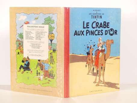 Hergé : Tintin 9 ; Le Crabe aux pinces d'or en 