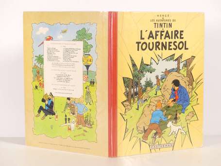 Hergé : Tintin 18 ; L'Affaire Tournesol en 