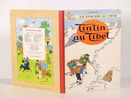 Hergé : Tintin 20 ; Tintin au Tibet en édition 