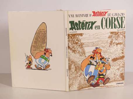Uderzo : Astérix 20 ; Astérix en Corse en édition 