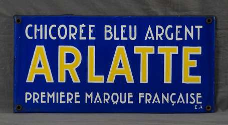 ARLATTE Chicorée Bleu Argent : Bandeau émaillé 
