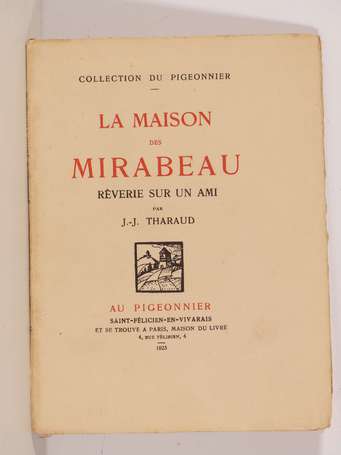 THARAUD (Jérôme et Jean) - La maison des Mirabeau.