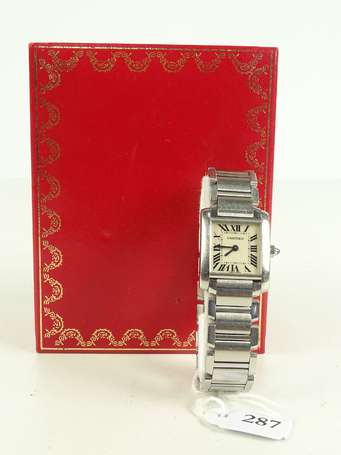 CARTIER Tank Française Montre bracelet de dame en 