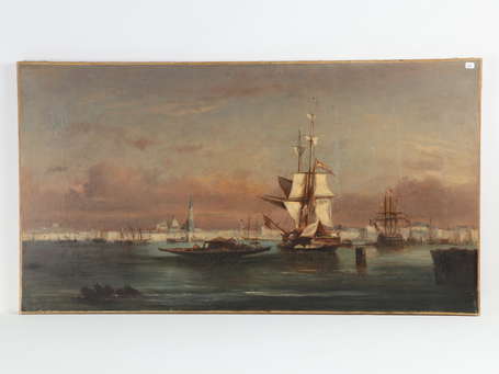 FIELDING Newton (1799-1856) - Venise, la lagune. 