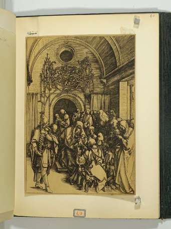 DURER Albrecht D'après - Album à rabat en chagrin 