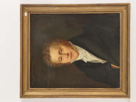 ECOLE XIXè siècle - Portrait de Monsieur 