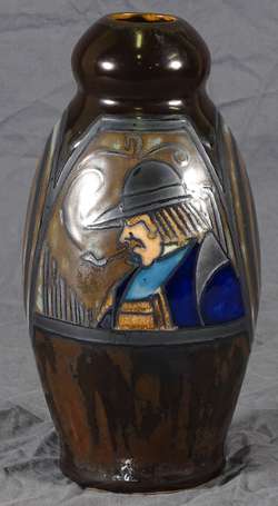 FOUILLEN Paul (1899-1958) pour HB QUIMPER - Vase 