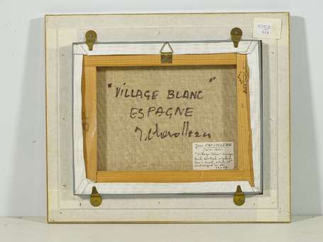 CHEVOLLEAU Jean (1924-1996) - Village blanc, 