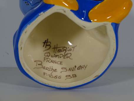 SAVIGNY Berthe (1882-1958) pour HB HENRIOT QUIMPER