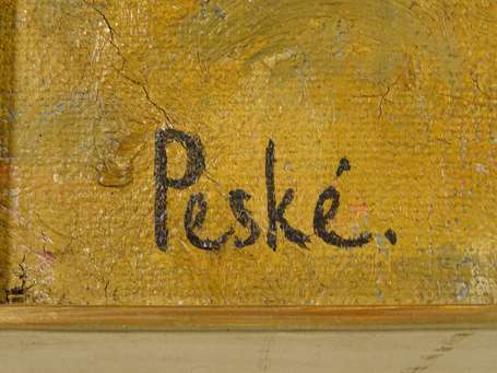 PESKE Jean (1870-1949) - Nature morte aux 