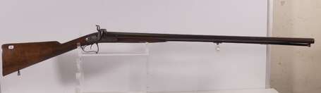 Fusil de chasse à canons damassés juxtaposés à 