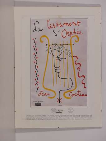 COCTEAU Jean (1889-1963) (D'après) - Le testament 