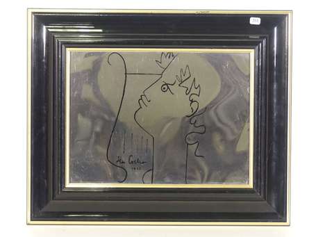 COCTEAU Jean (1889-1963) - Miroir illustré du 