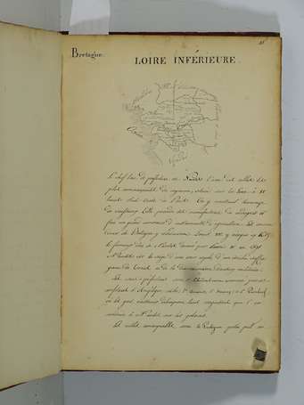 [MANUSCRIT - ATLAS GÉOGRAPHIQUE] - MESNIER (C.) - 