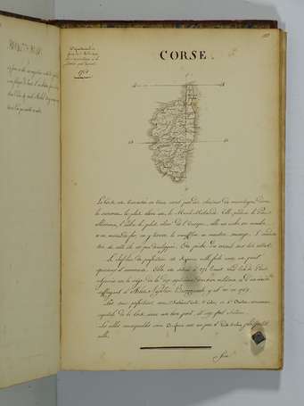 [MANUSCRIT - ATLAS GÉOGRAPHIQUE] - MESNIER (C.) - 