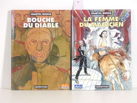 Boucq : 2 albums : Bouche du diable et La Femme du