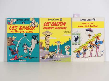 Morris : Lucky luke : 3 albums ; Les Rivaux de 