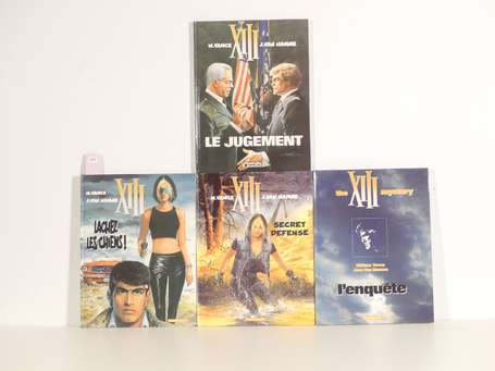 Vance : 4 albums : XIII 12 et 13 en rééditions et 