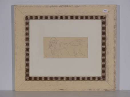 FOURRIER Georges dit Geo (1898-1966)- Etude de 