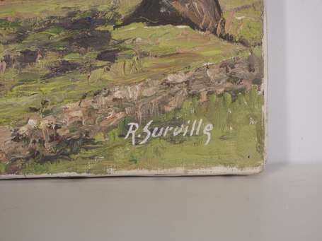 SURVILLE Roger (1911-1998) Oliveraie Huile sur 