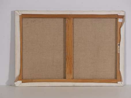 ECOLE Xxème siècle Le Bono Huile sur toile, 38 x 