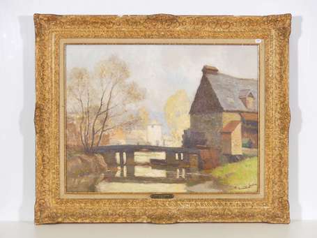 GAUTIER René-Georges (1887-1969) - Le Moulin. 