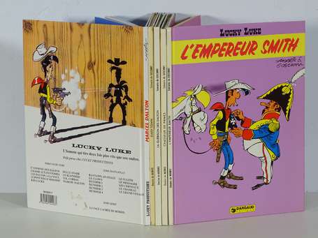 Morris : 5 albums : Lucky Luke ; Chasseur de 