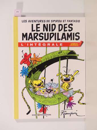 Franquin : Spirou 12 ; Le Nid des Marsupilami en 