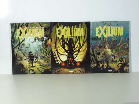 Stalner : 3 albums : Exilium 1 à 3 en éditions 