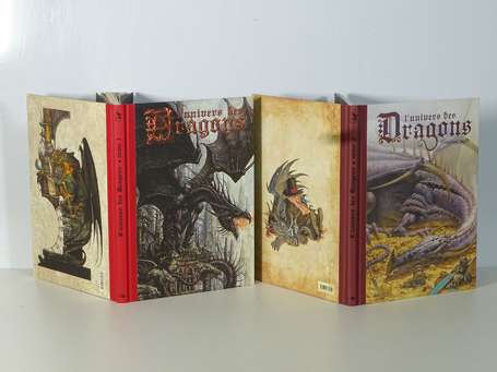 Collectif : 2 albums : L'Univers des dragons 1 et 