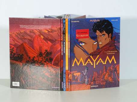 Koller : 4 albums : Mayam  1 à 4 en éditions 