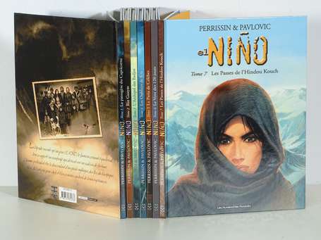 Pavlovic : 7 albums : El Nino 1 à 7 en éditions 