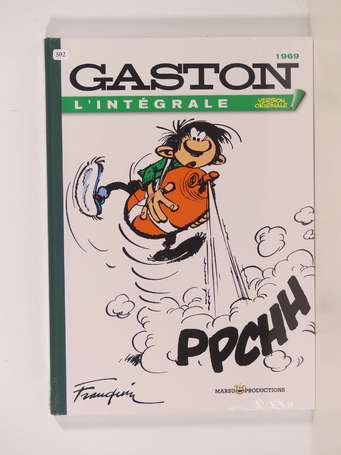 Franquin : Gaston ; L'intégrale 8 (1969) à tirage 