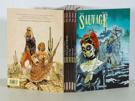 Meynet : 5 albums : Sauvage 1 à 5 en éditions 