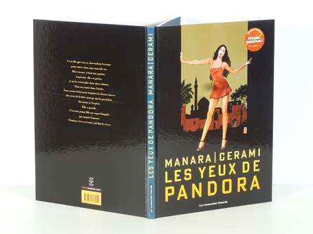 Manara : Les Yeux de Pandora  en édition originale