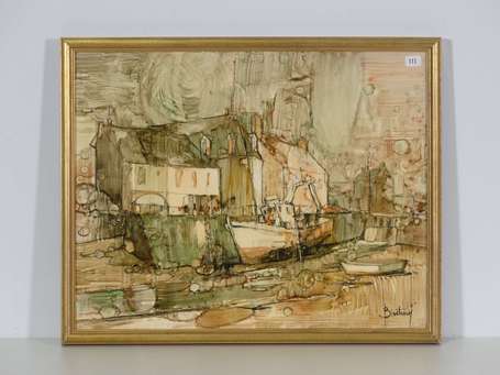 BINETRUY Claude (1927-) - Port américain de 