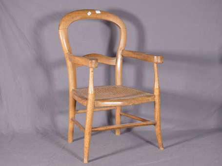 Chaise pour enfant cannée - très bel état