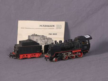 Marklin Ho - Locomotive vapeur 130 - 24058 - avec 