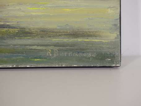 BERNANOSE Raymond (1929-) Dinan- La Rance Huile 