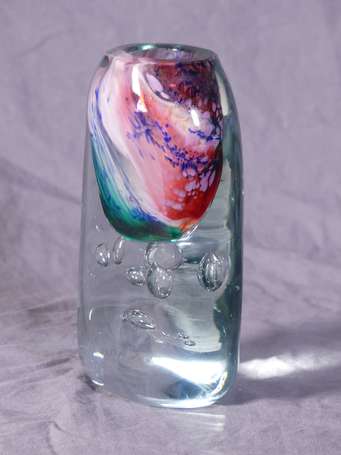 DALIGAULT Marc (XXè siècle) - Vase ovoïde plat en 