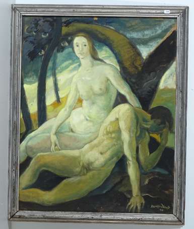 BRUST Karl Friedrich (1897-1960) - Adam et Eve. 
