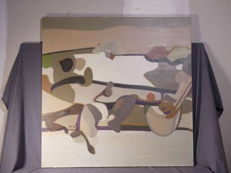 KEMAL Sirbegovic (né en 1939) - Abstraction. Huile