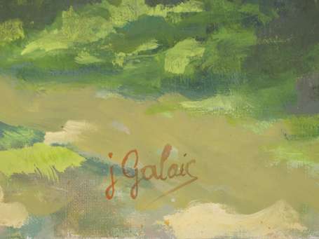 GALAIS Jeanne (1922-) Nostang Huile sur toile, 