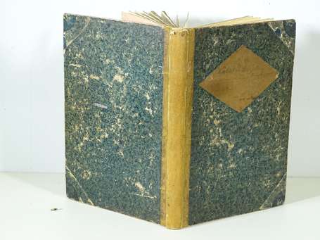 ECOLE XIXè siècle - Recueil d'environ 90 pages de 