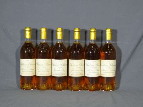 6 Bouteilles Château Climens, Sauternes 1989