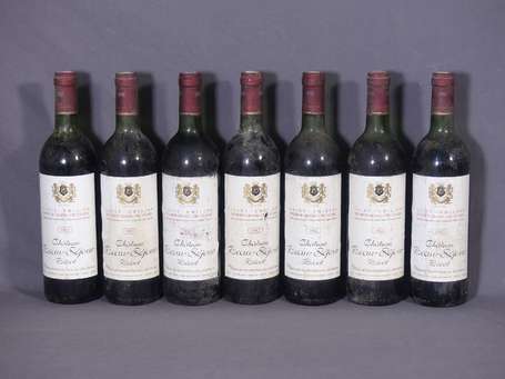 7 Bt Château Beau-Séjour Becot St Emilion 1982